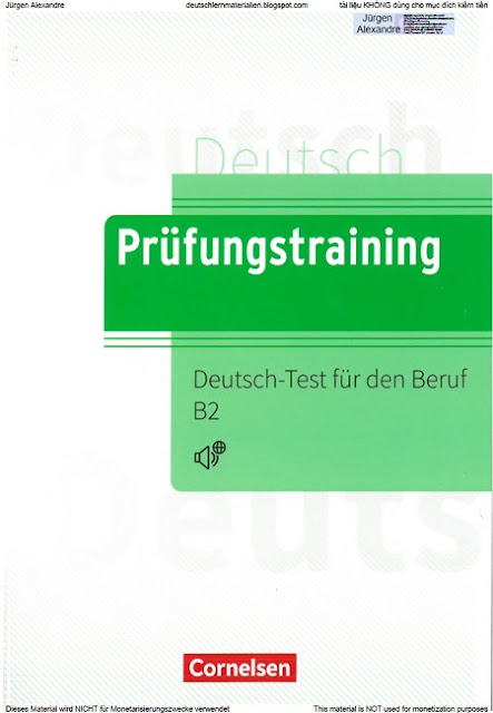 Prüfungstraining Deutsch-Test für den Beruf B2 - 2022